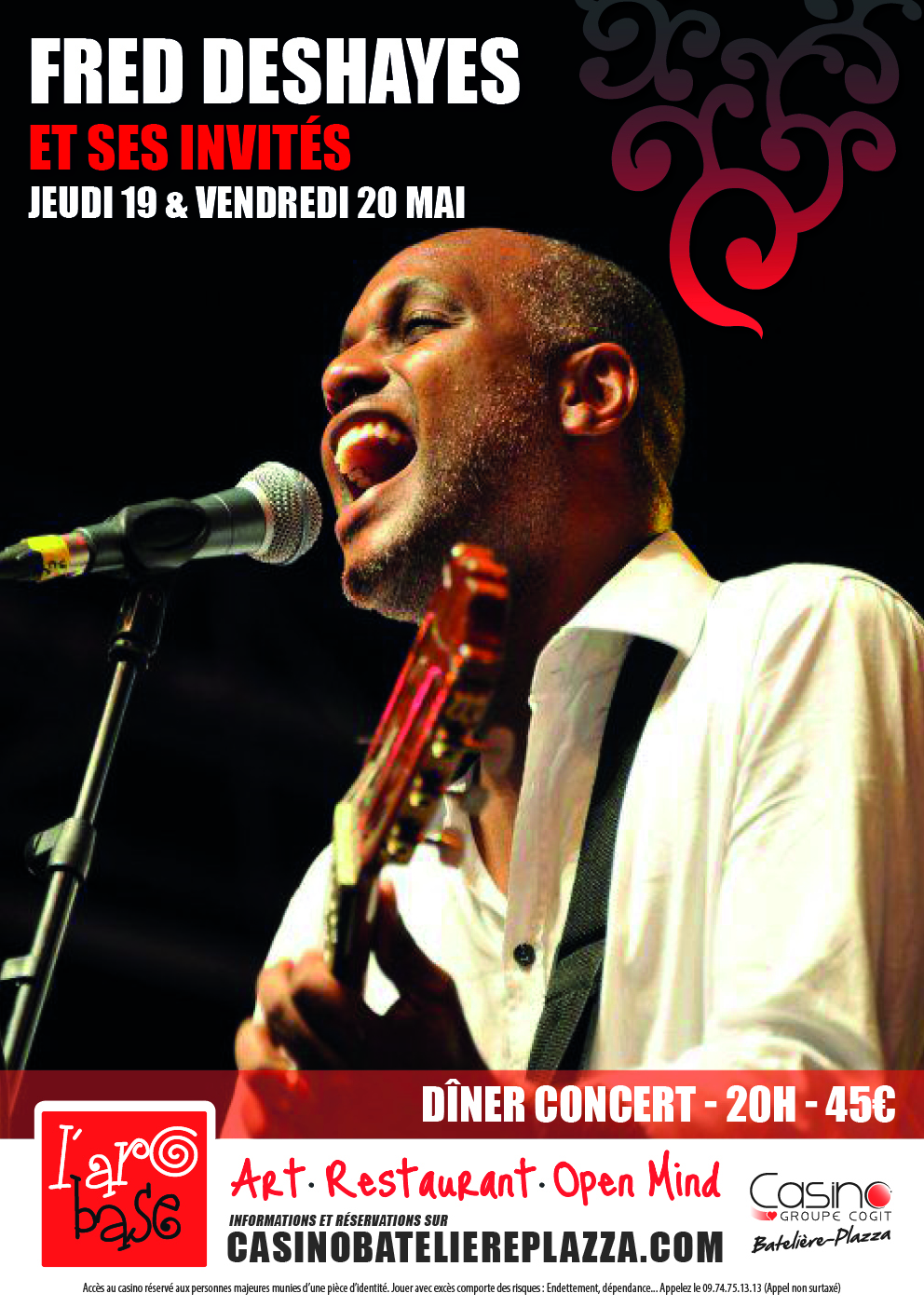 Affiche concert arobase4
