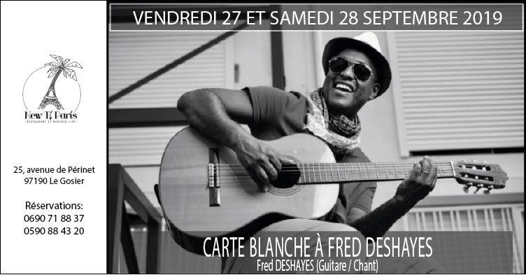 Fred deshayes au new ti paris