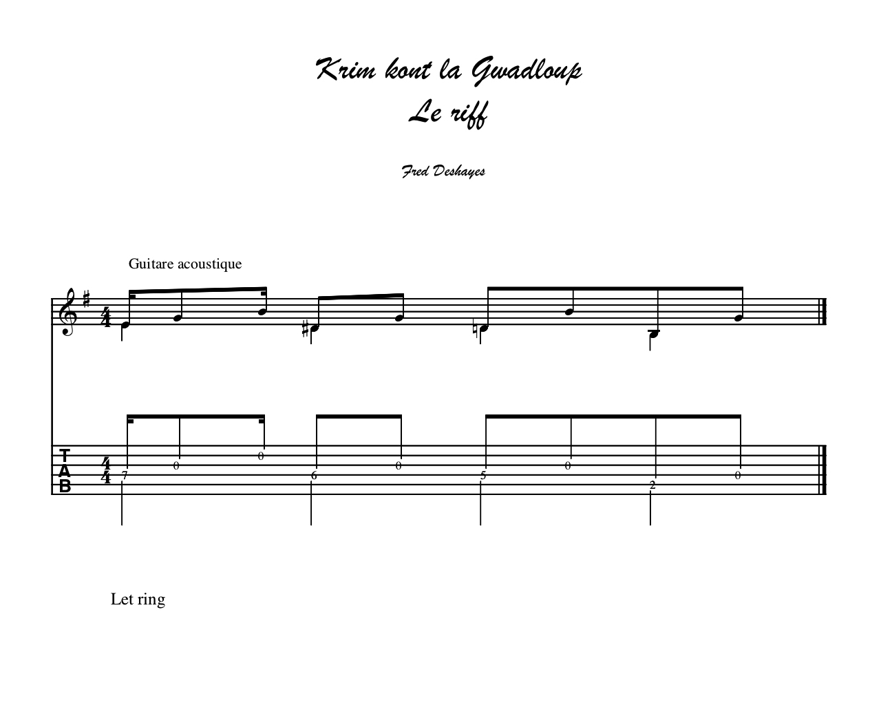 Krim riff