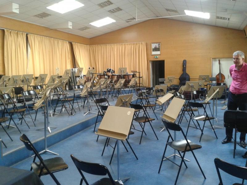 Salle de repetition garde republicaine